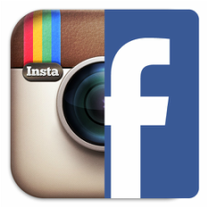 instagram och facebook
